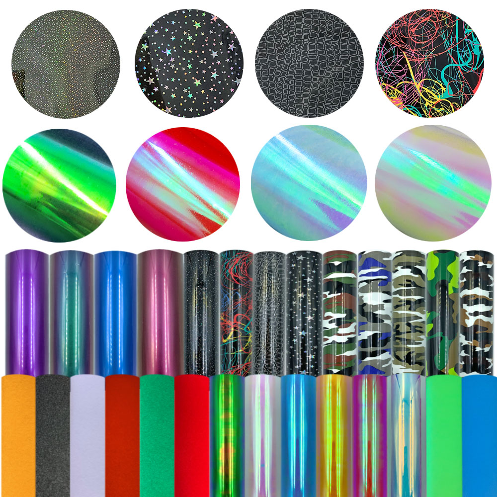 Glitter Vinyl Roll - 12' X 10' Berbagai Macam Film