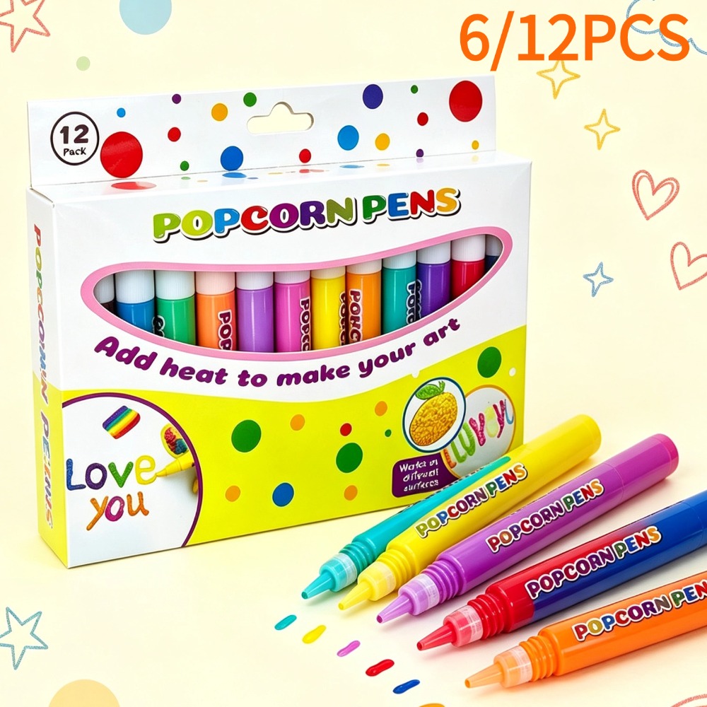 Set Pena Popcorn Ajaib 3D DIY, - Copic Marker Sketch ulasan dan harga