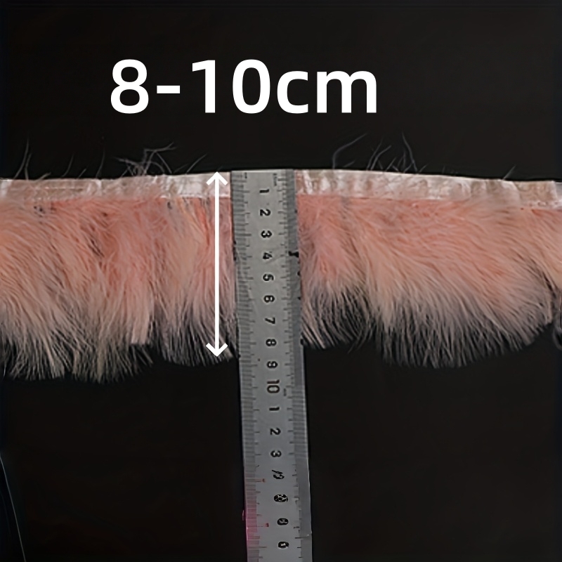 Pita Rumbai Bulu Kalkun Lembut - Fringe Ribbon Sewing ulasan dan harga
