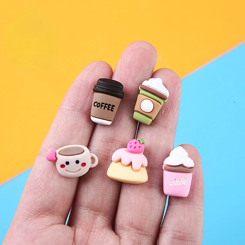 10pcs Aksesoris Resin Kopi Kar - Christmas Craft Embellishment ulasan dan harga