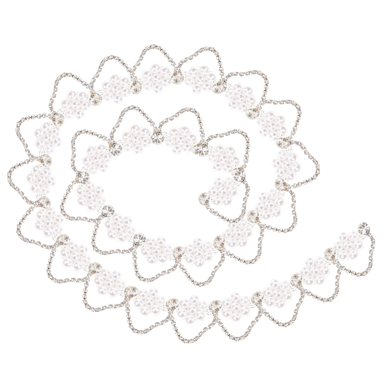 Rantai Mutiara Rhinestone Prem - Craft Embellishment ulasan dan harga