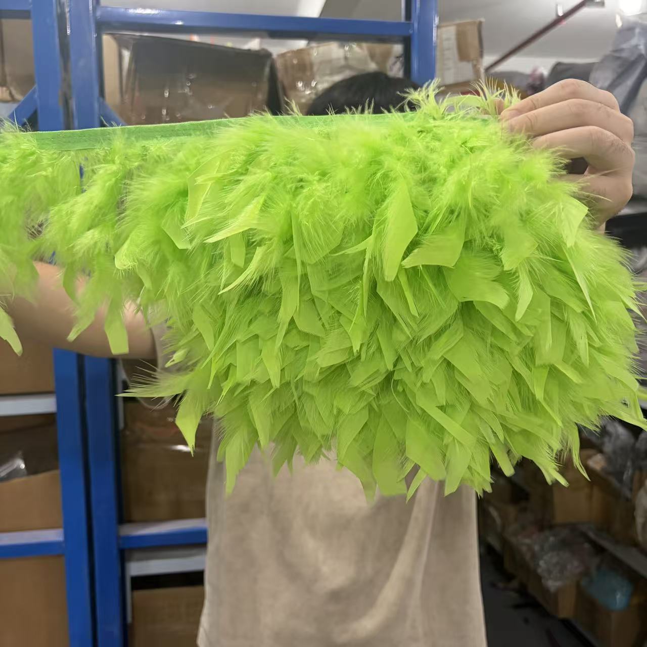Pita Bulu Marabou Turki Alami  - Feather Trim Marabou ulasan dan harga
