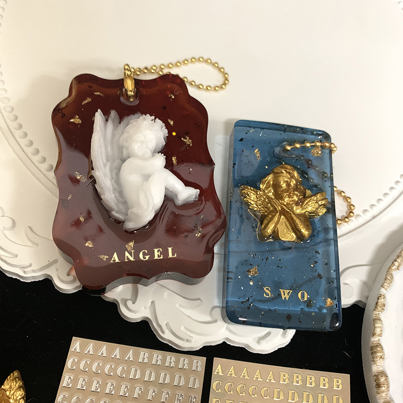 2 Buah Huruf Dekorasi Alfabet  - Craft Embellishment ulasan dan harga
