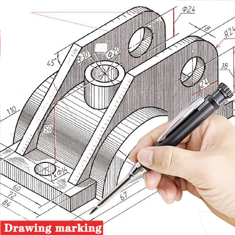 Pensil otomatis pekerjaan kayu - Staedtler Pencil Lumocolor ulasan dan harga